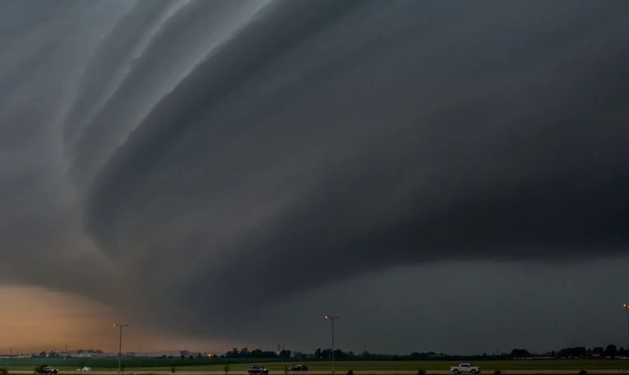 a imagem mostra o avan&ccedil;o de chuva em um determinada &aacute;rea